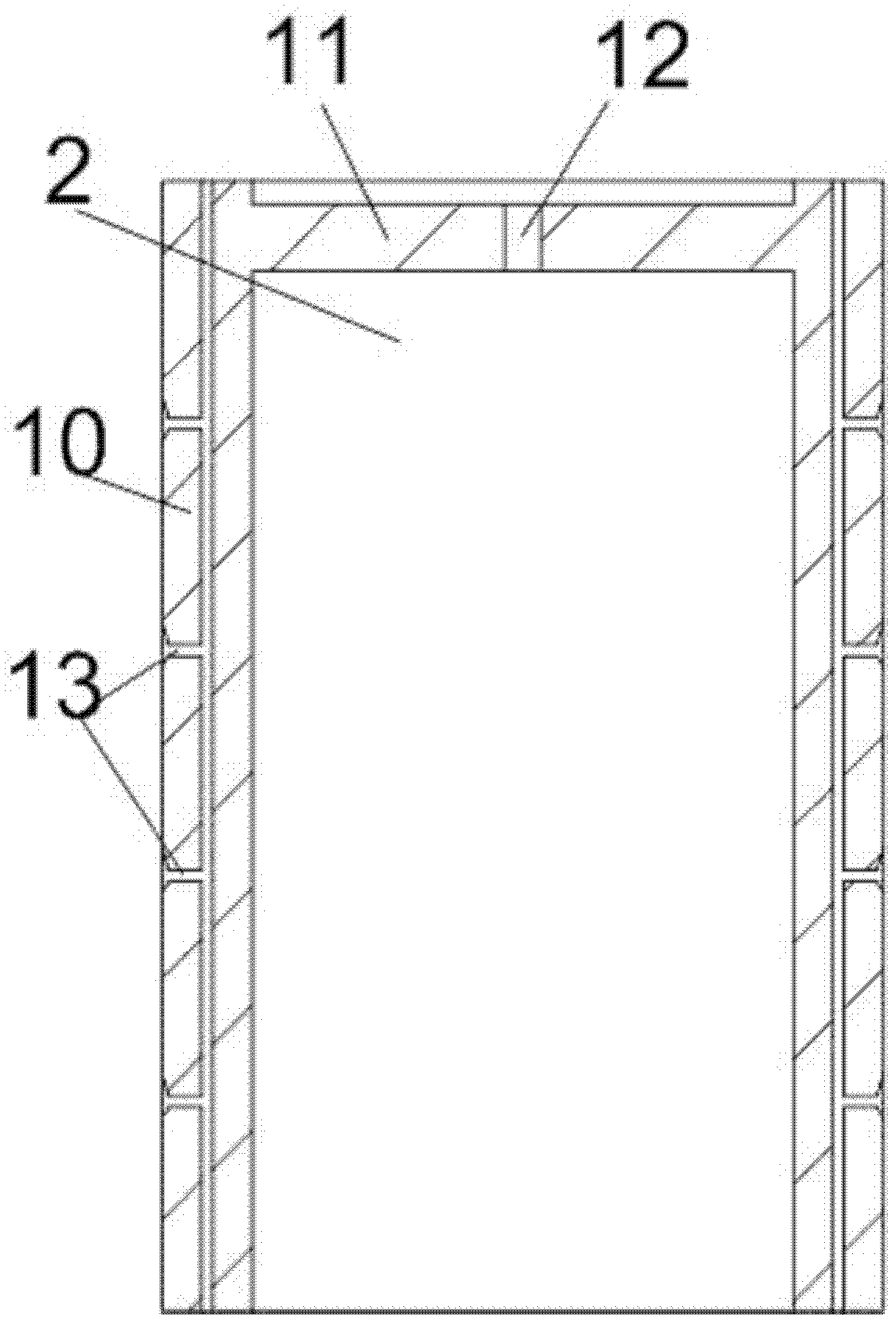 Gear-shaped precast concrete segment pile