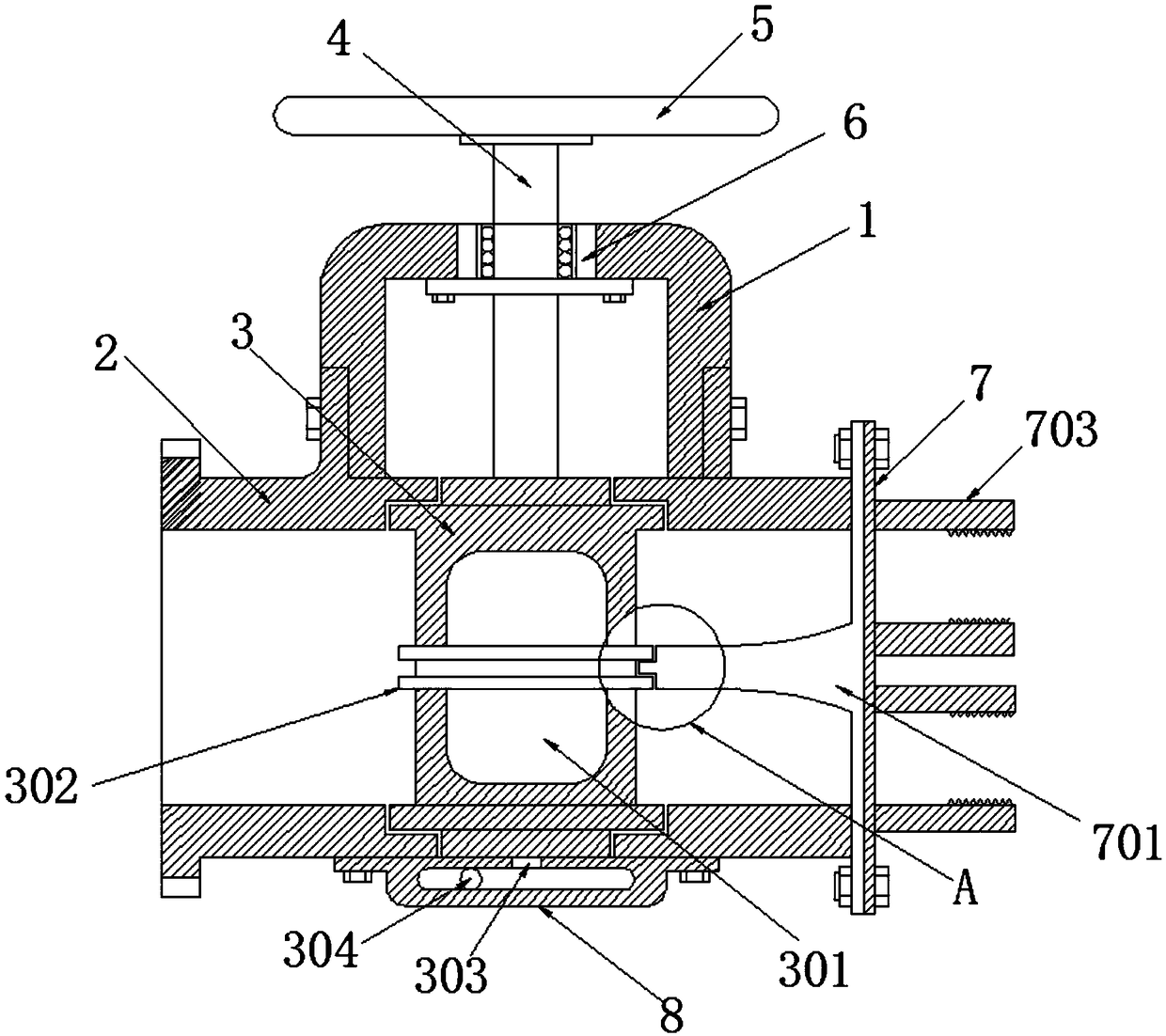 Novel valve