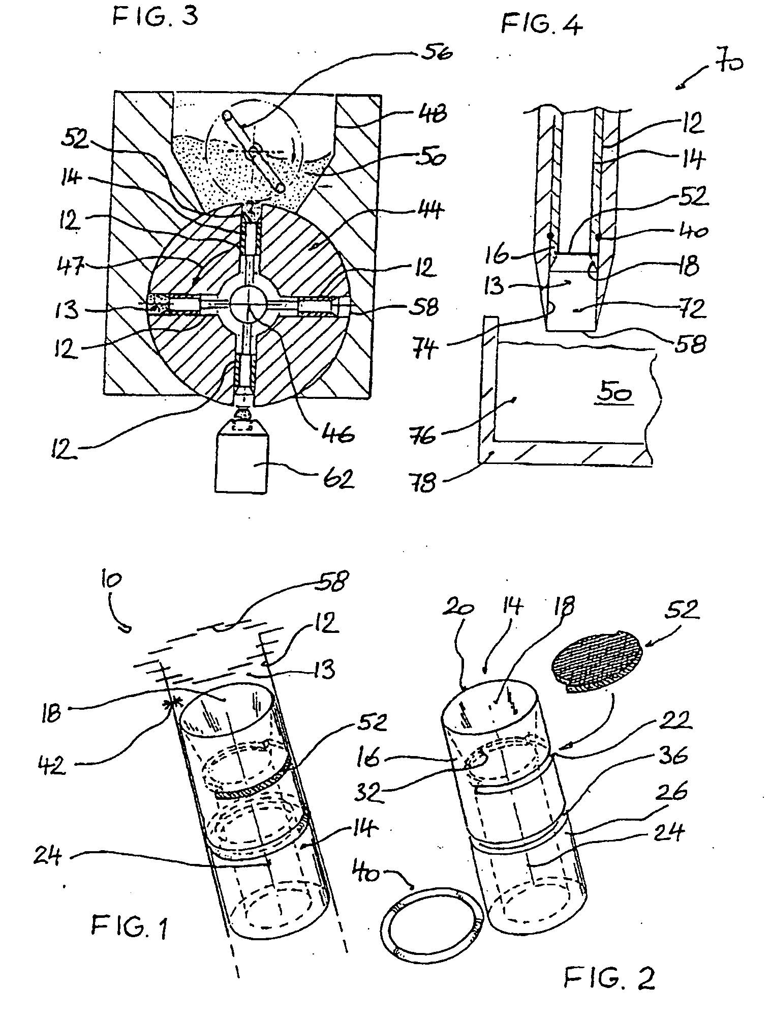 Filter piston apparatus for dispensing pulverulent bulk material