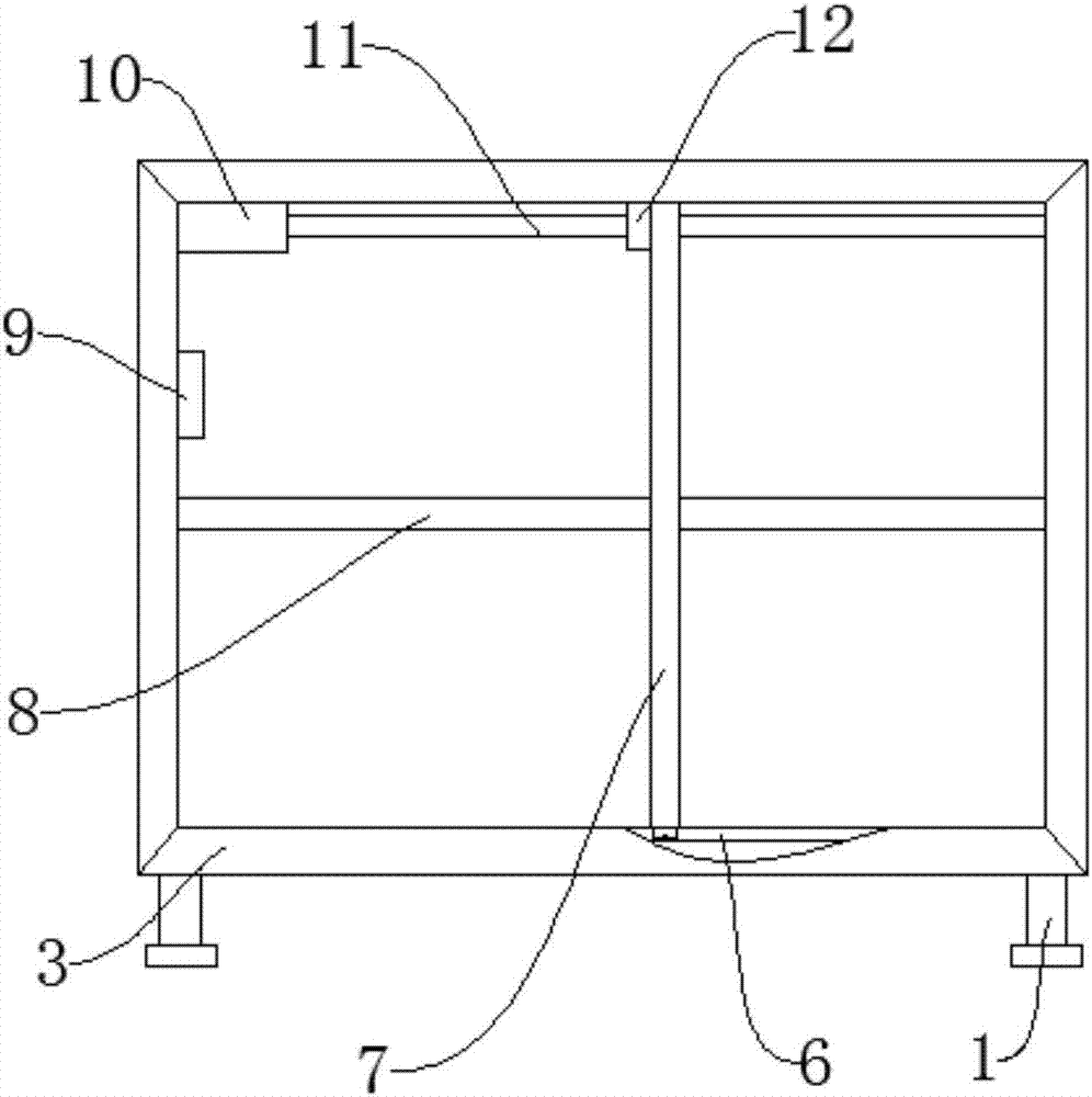 Novel adjustable wooden box