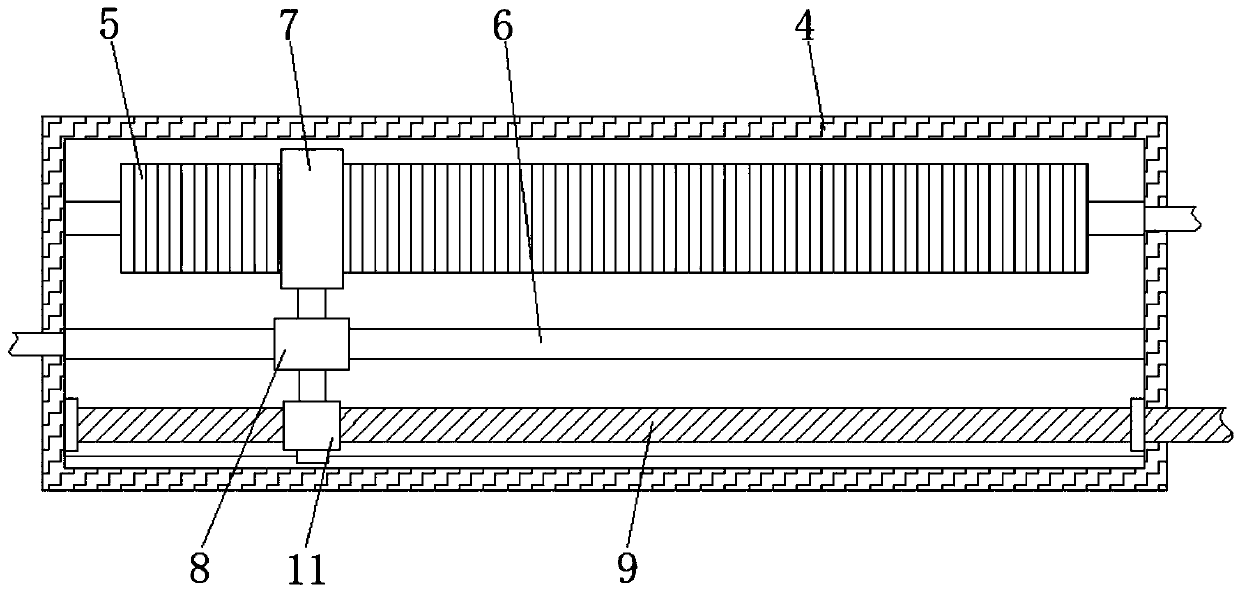 A real-time voltage regulation aging device and aging method for a vacuum interrupter