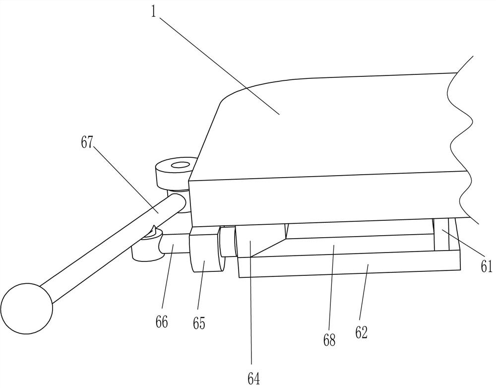 Active storage type stretcher for emergency treatment of emergency department