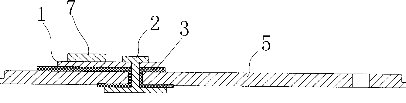 Copper strip welding method and lithium cell adopting the copper polar ear