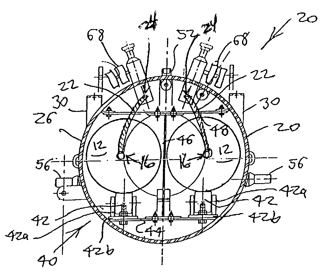 Apparatus for safely containing and delivering hazardous fluid substances from at least two supply cylinders