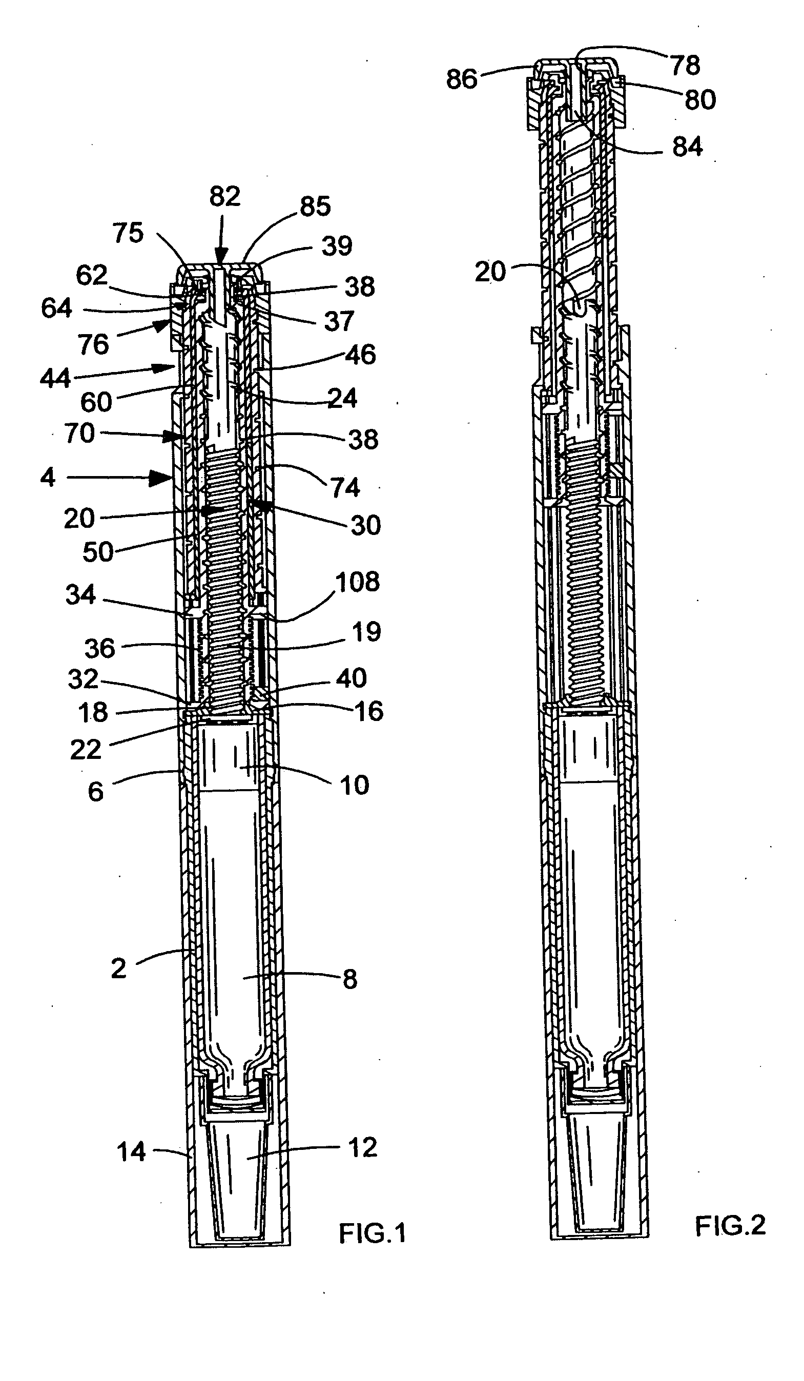 Drive mechanisms suitable for use in drug delivery devices