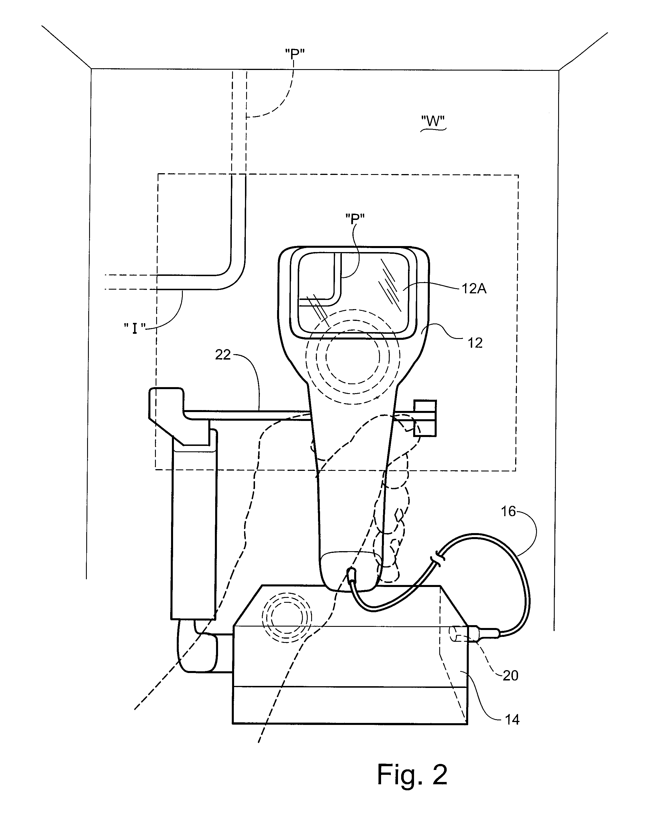 Method and apparatus for subsurface anomaly detection and image projection