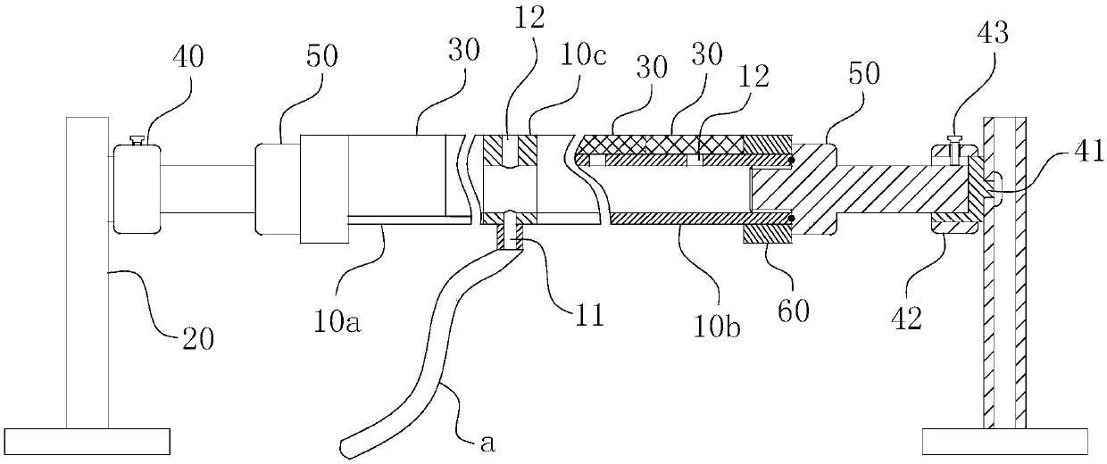 Rubber surface air-blowing device for drying and compounding machine