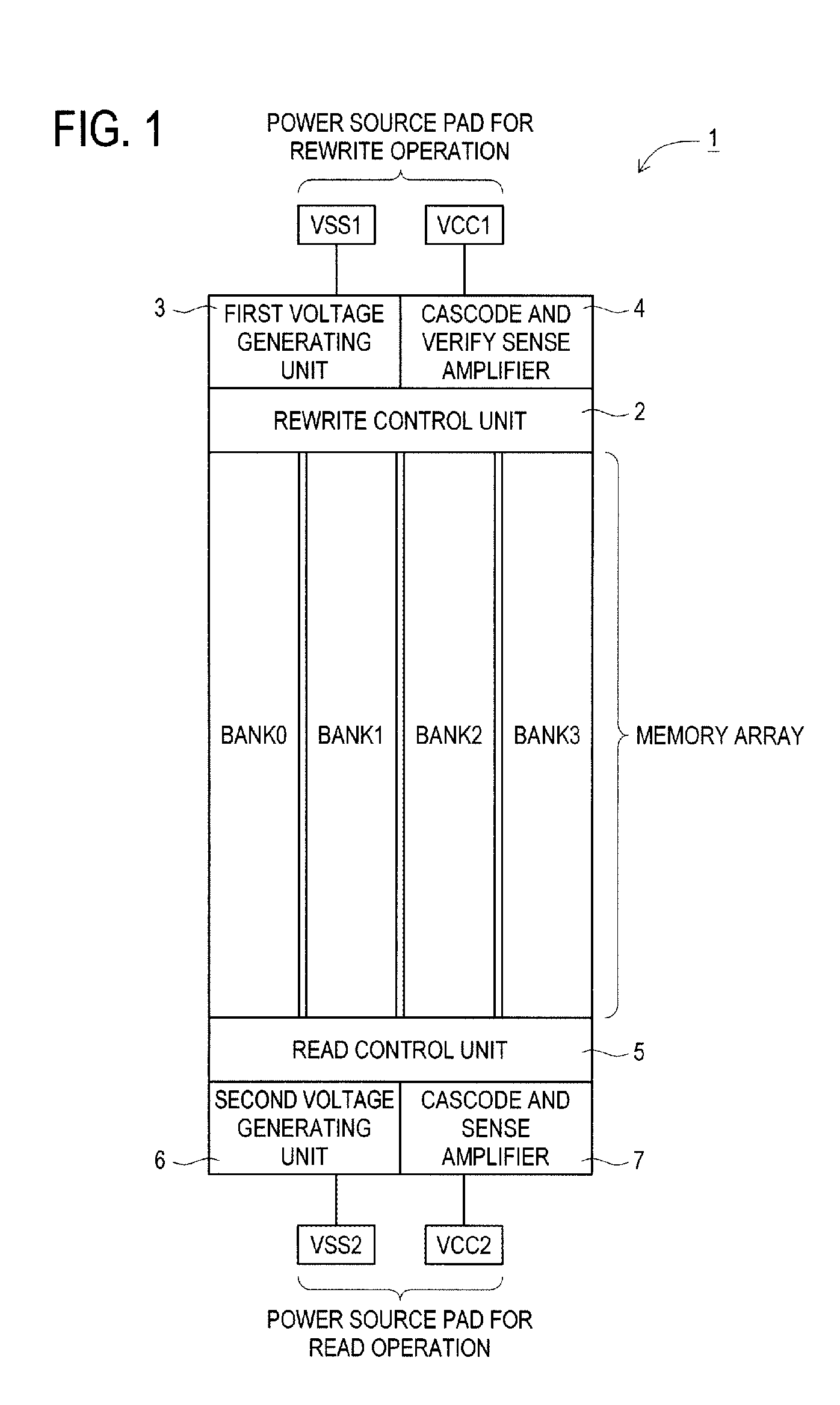 Nonvolatile memory device having a plurality of memory blocks