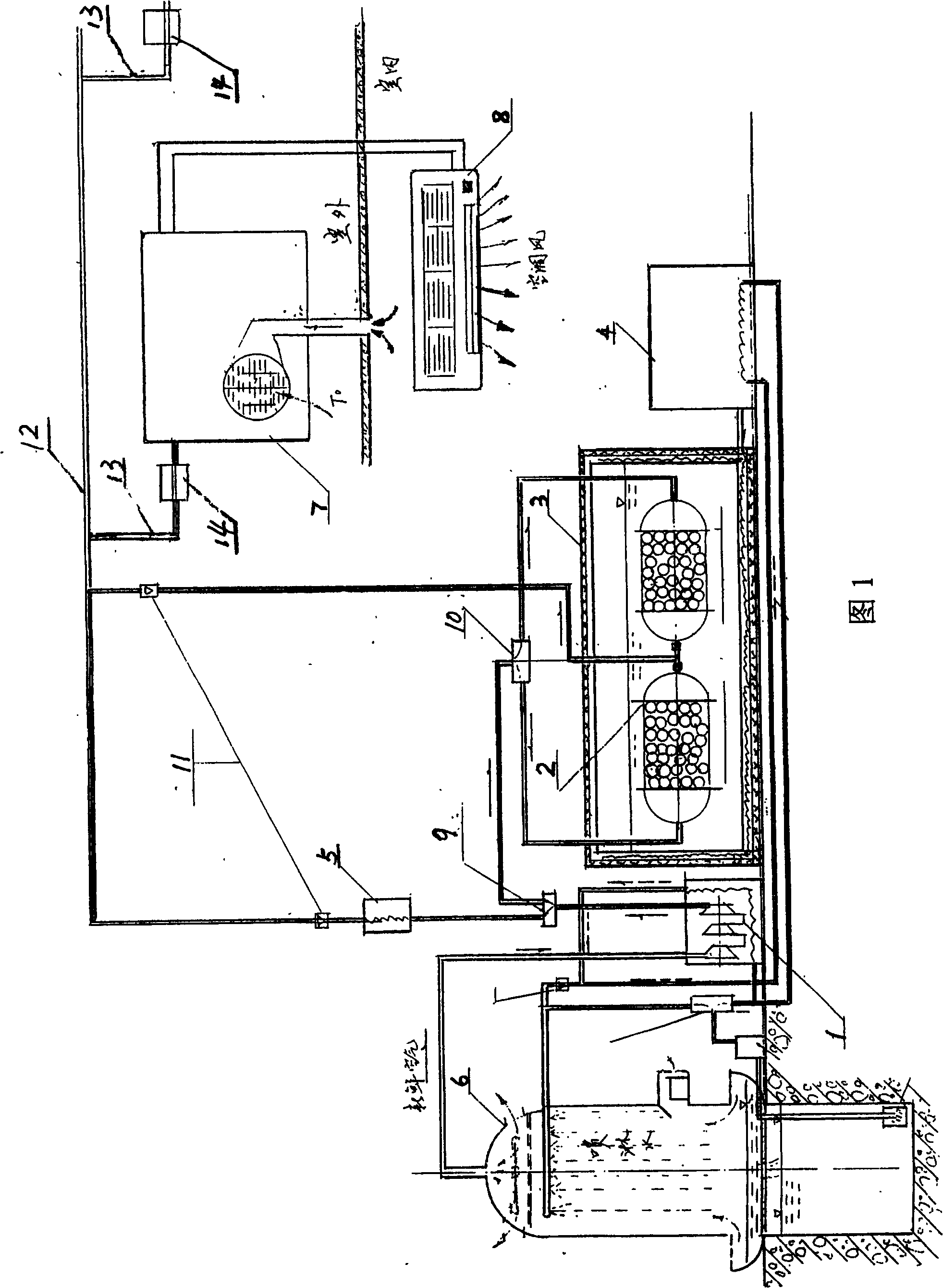 Air cooling/heating central air-conditioning system