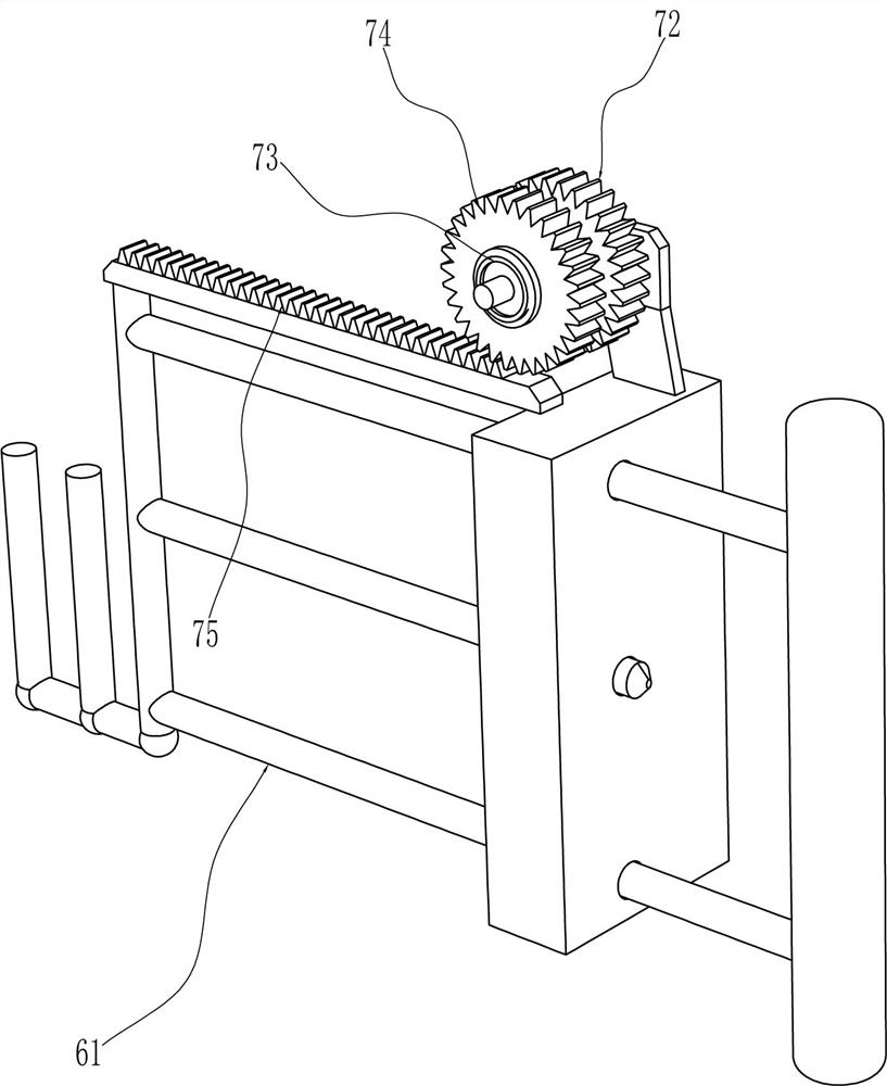 Bottom piece cutting device for dark-red enameled pottery manufacturing