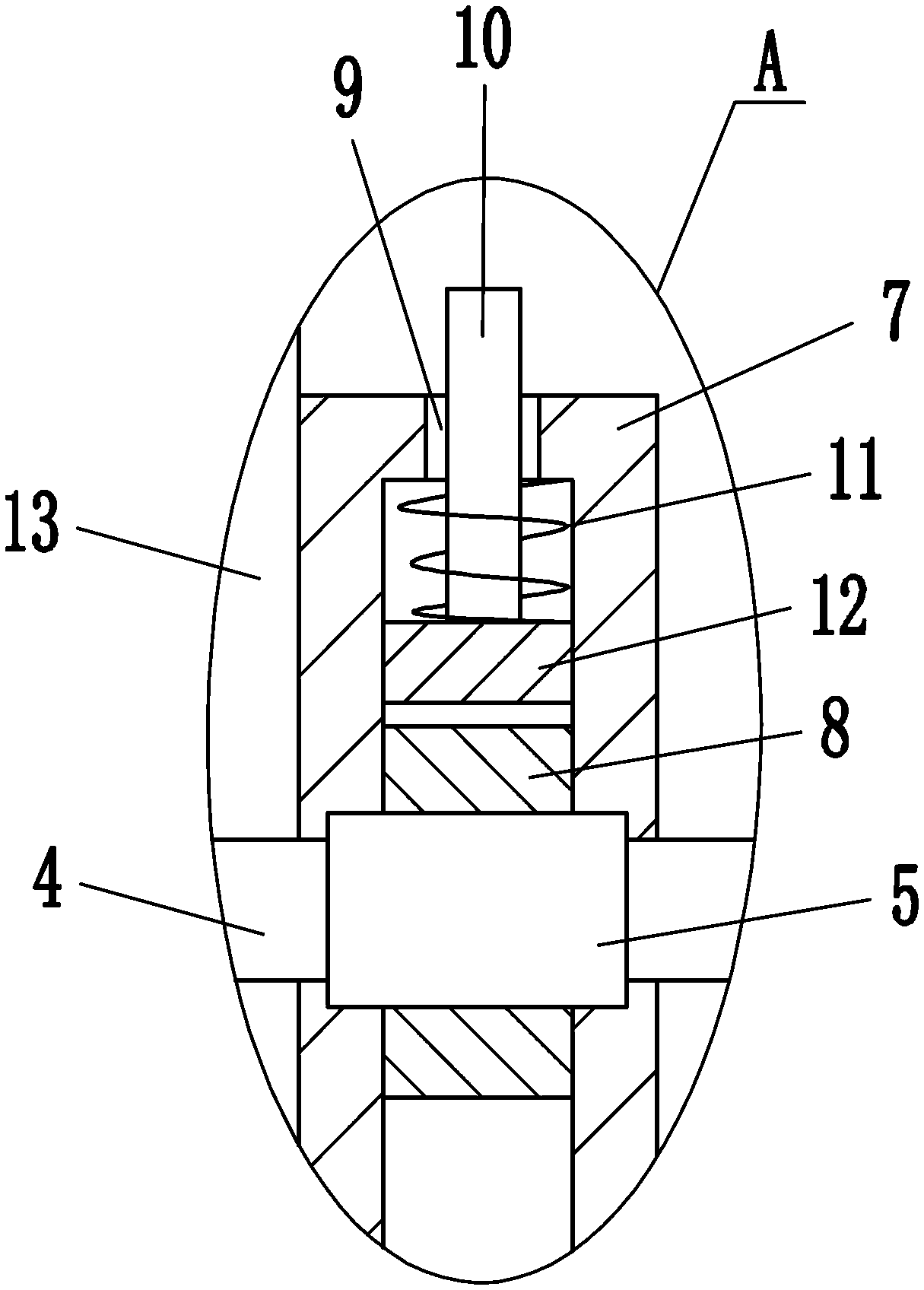 An arm exercise device suitable for people with leg diseases