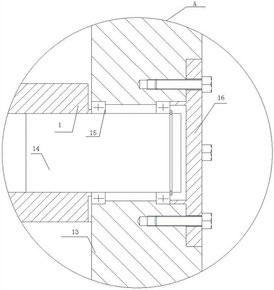 Large-stroke leveling lifting mechanism