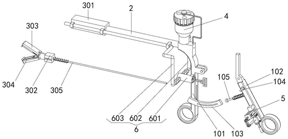 Multi-point biopsy sampling device for breast tumor minimally invasive surgery