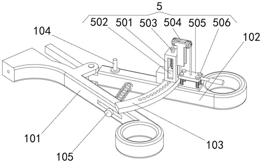 Multi-point biopsy sampling device for breast tumor minimally invasive surgery