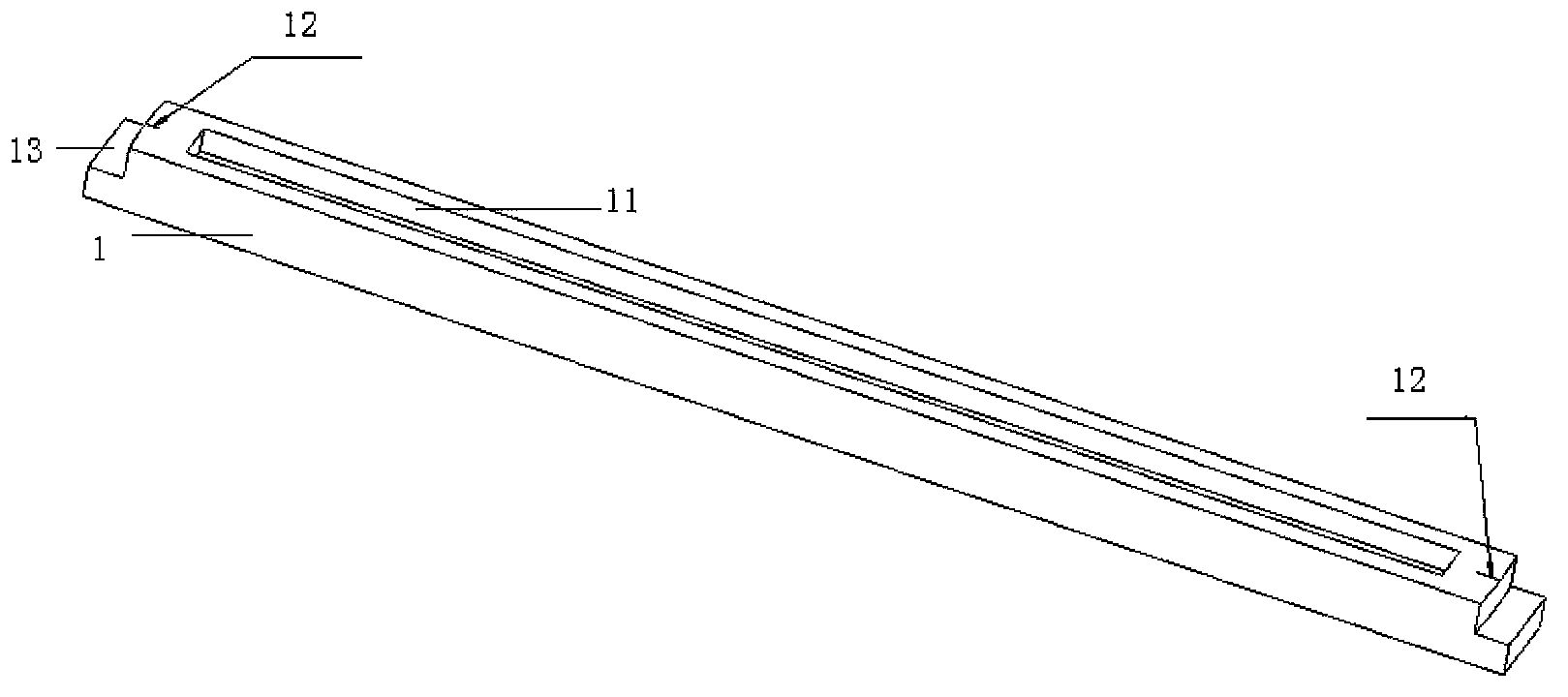 Large-diameter strip ring gauge and method for calibrating same