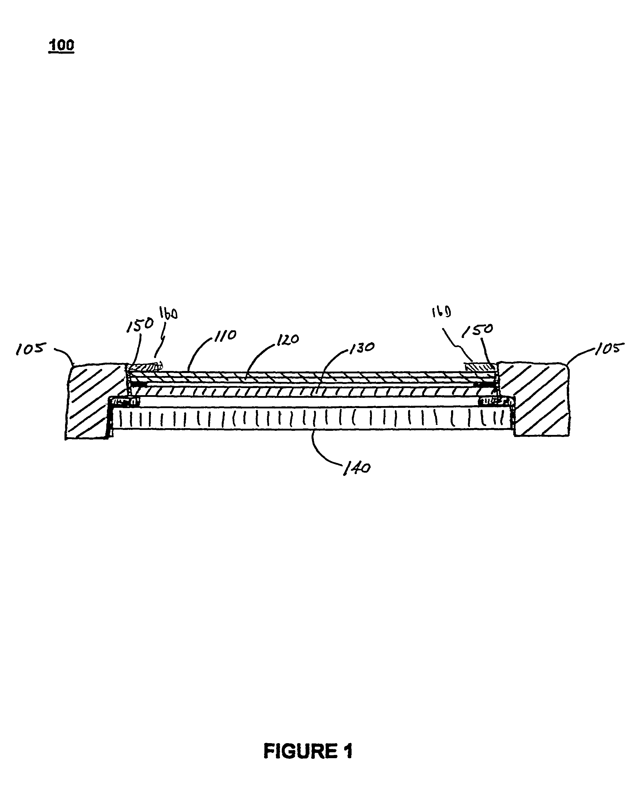 High transparency integrated enclosure touch screen assembly for a portable hand held device