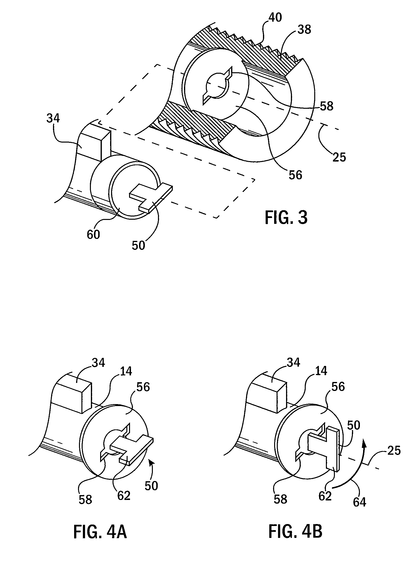 Single key, interchangeable cylinder lock