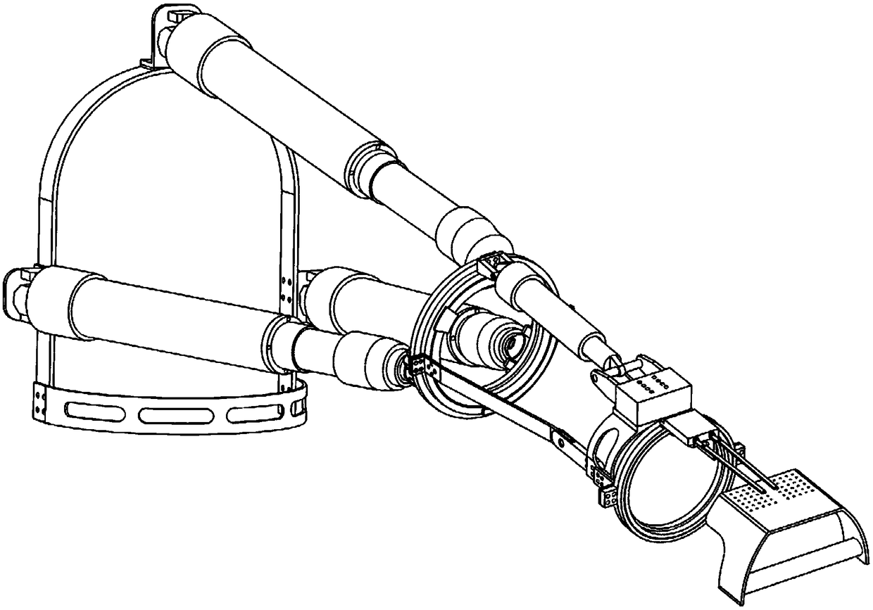 Series-parallel mixed-connection wearable upper limb rehabilitation exoskeleton