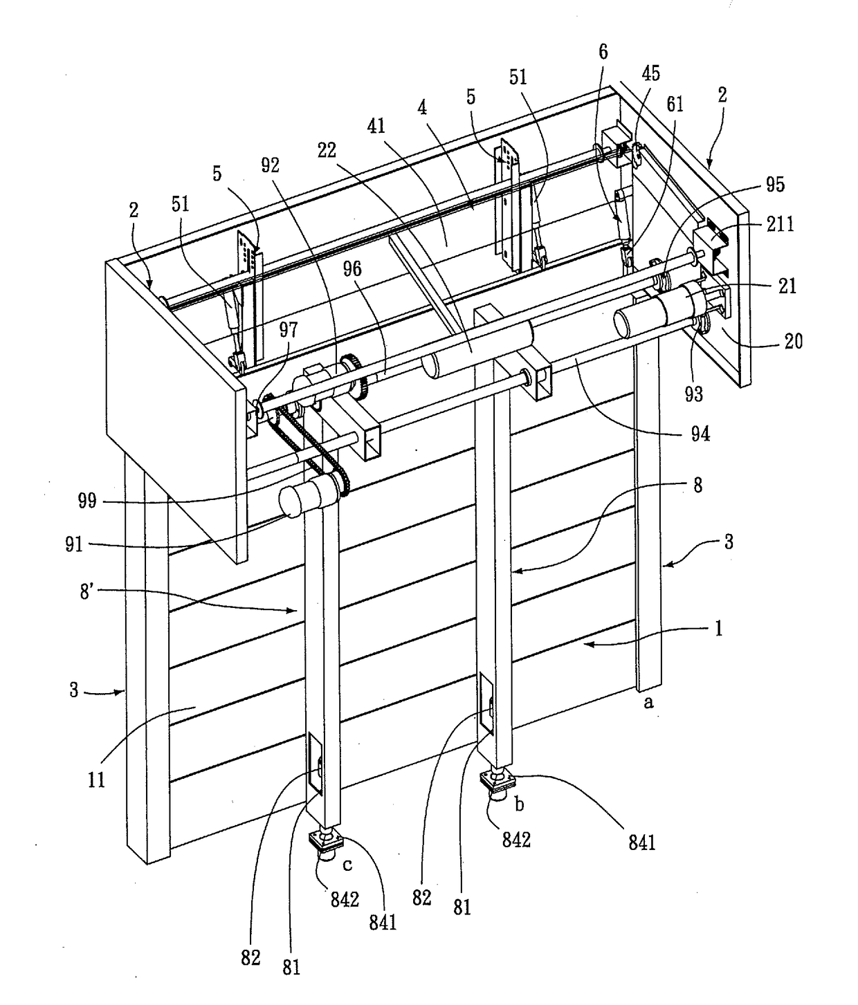 Automatic Auto-Sensing Flood Protection Roller Shutter with Auto-Locating Reinforced Column