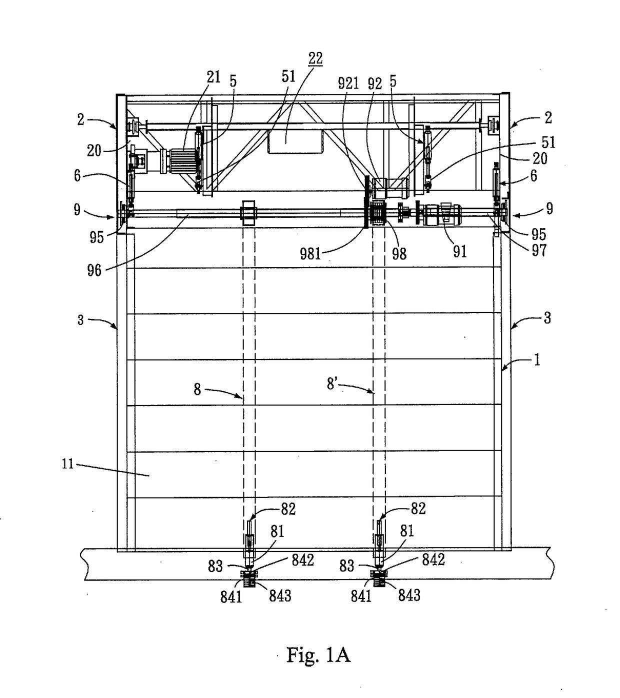 Automatic Auto-Sensing Flood Protection Roller Shutter with Auto-Locating Reinforced Column