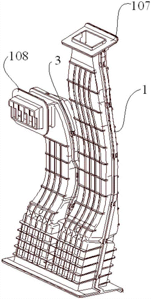 Air way module of air cooling refrigerator and air cooling refrigerator