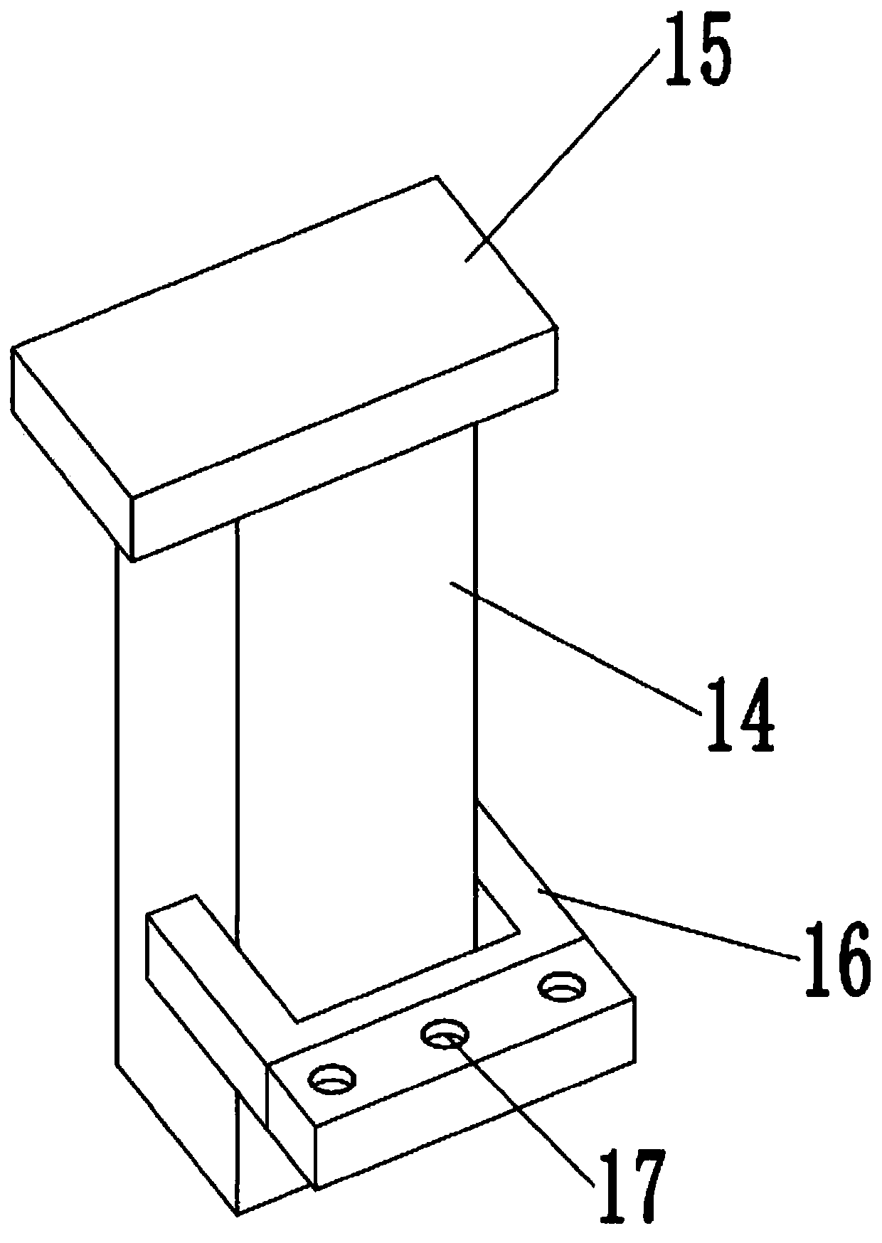 Computer mainframe box with anti-falling function