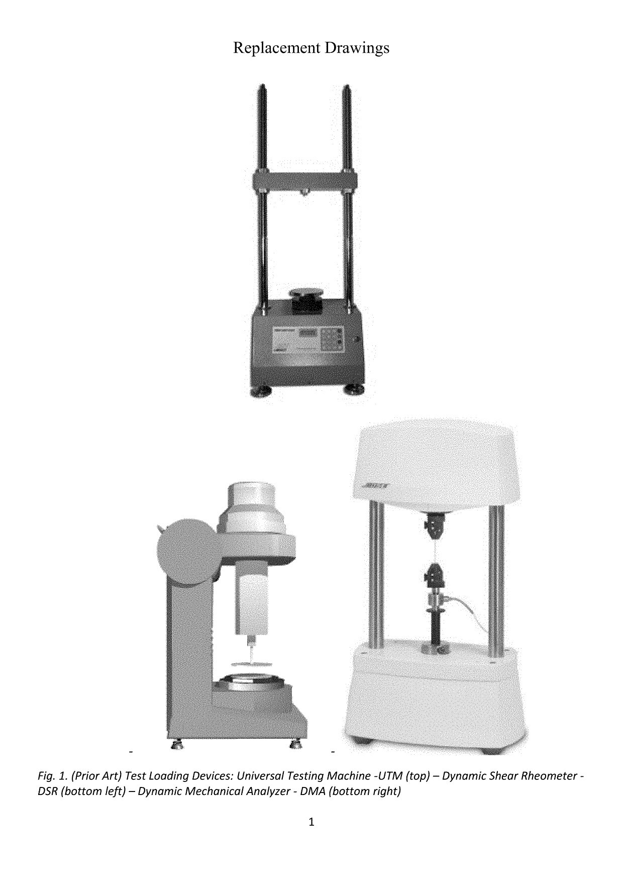 Unified performance test for viscoelastic materials