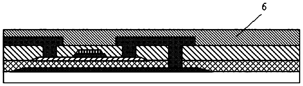 Amoled display panel and preparation method thereof