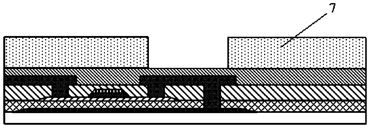 Amoled display panel and preparation method thereof