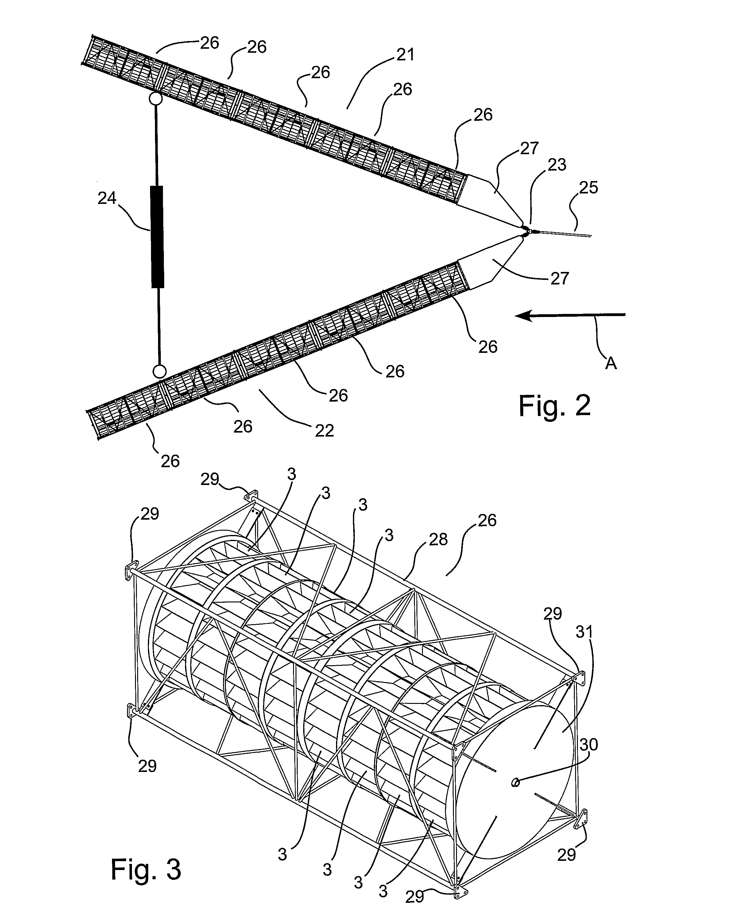 Device for converting wave energy into mechanical energy