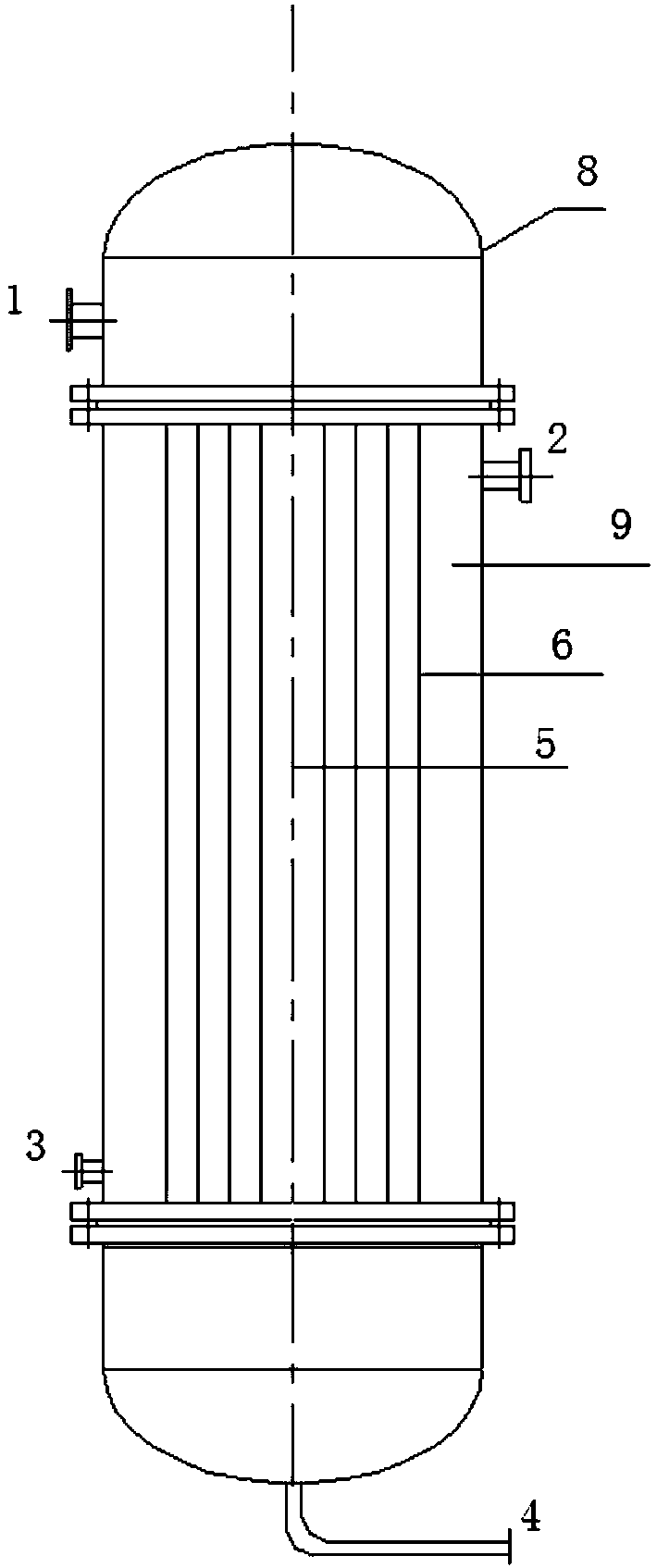 Regeneration method and device for acid gas-containing solvent