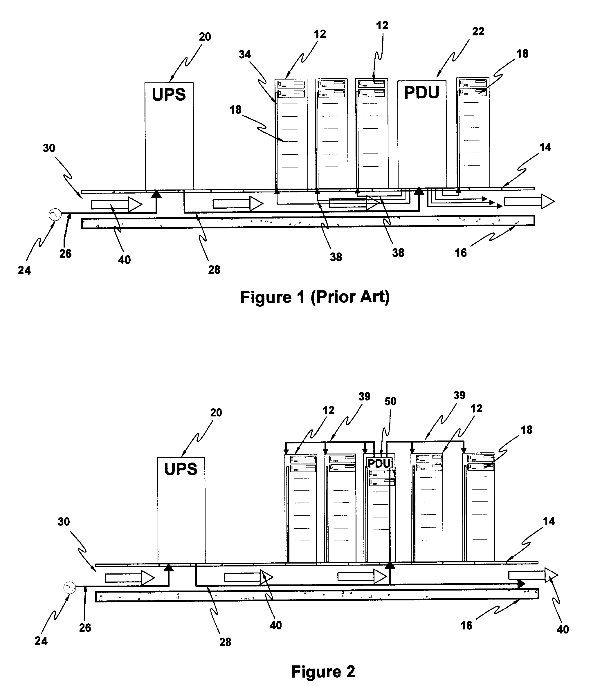 Distributed Electrical Power System for Computer Rooms