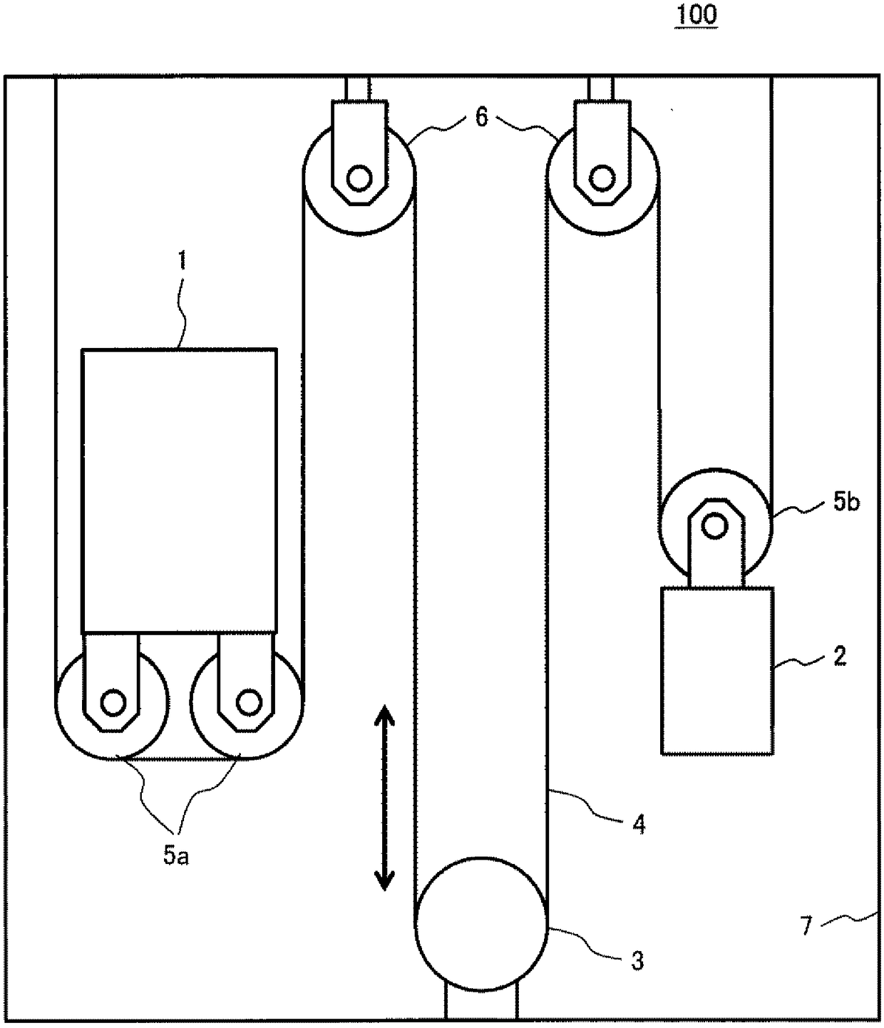 Grease for elevator rope, elevator rope, and traction elevator