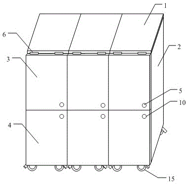 Novel multifunctional combined cabinet