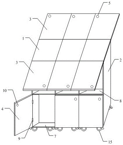 Novel multifunctional combined cabinet