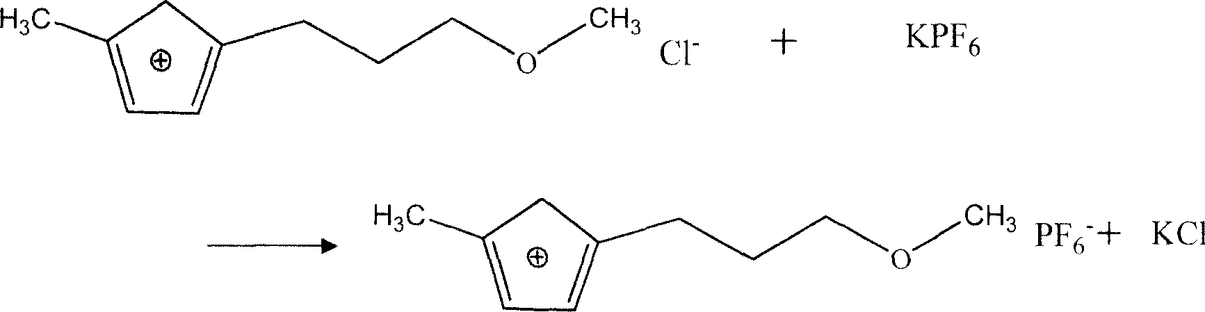 Process for recovering dimethyl formyl amine from waste water using ion liquid extracting process