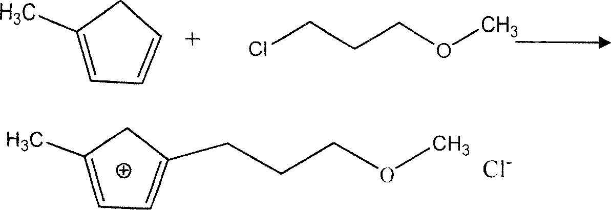 Process for recovering dimethyl formyl amine from waste water using ion liquid extracting process