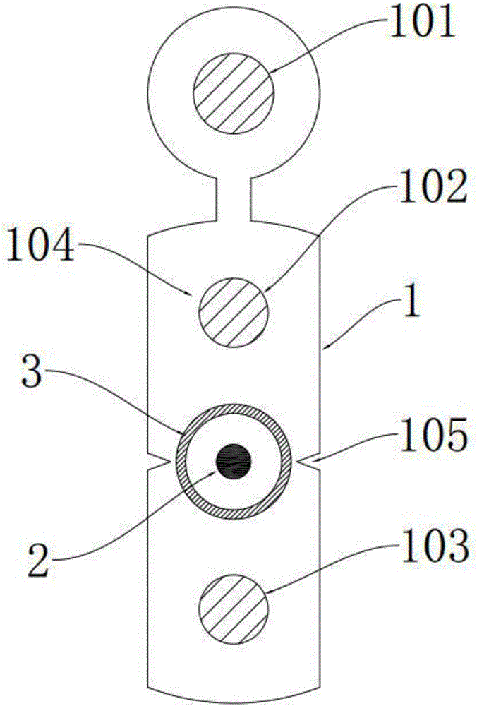 Bow-type drop cable with physical rat-proof function and manufacturing method of drop cable