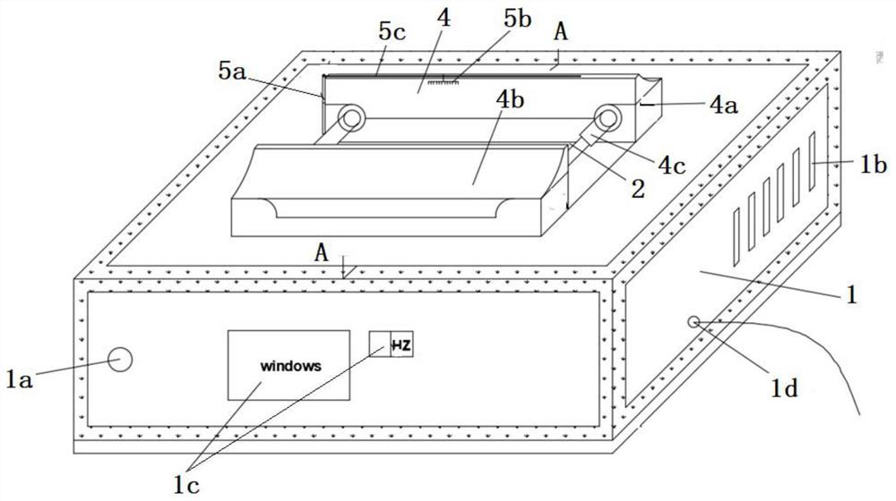 Automatic type concrete test block vibrator