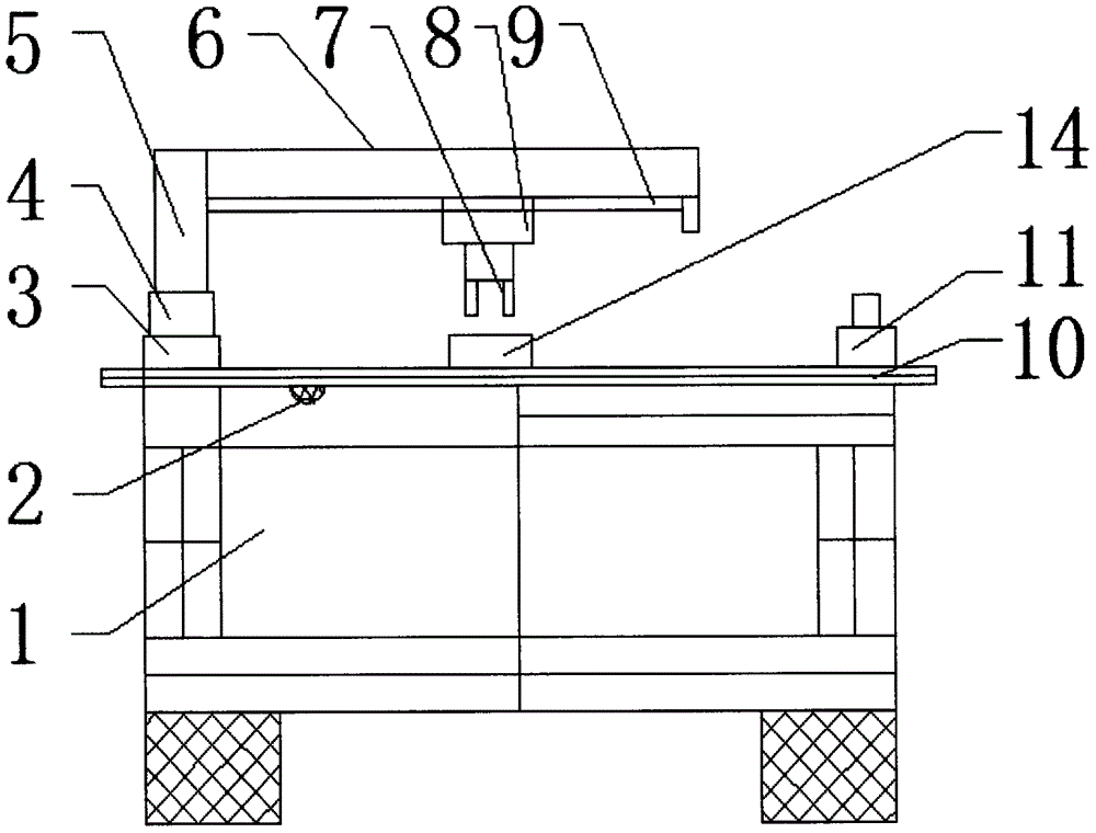 Welding locating device of sheet metal parts