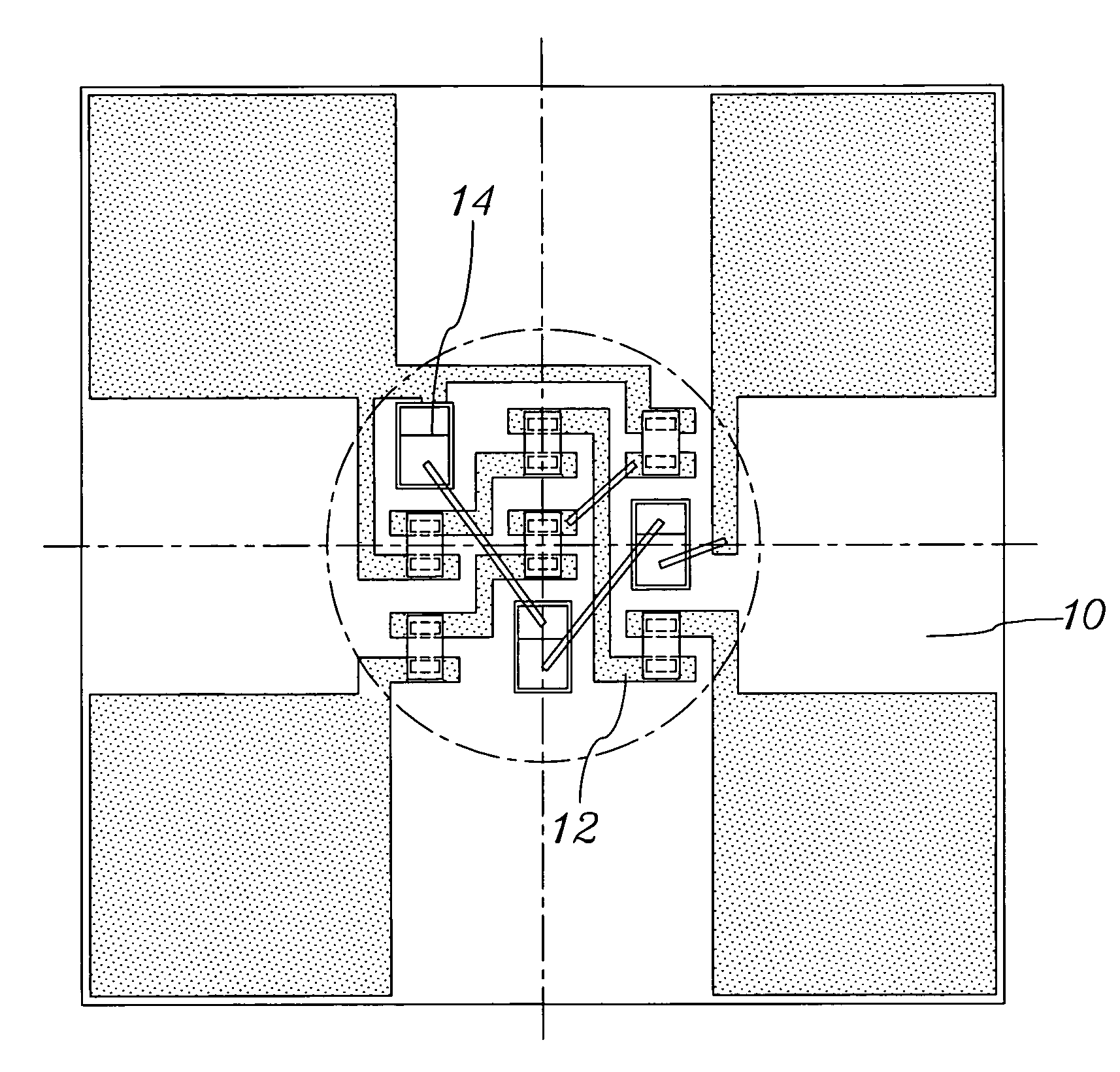 Package array and package unit of flip chip LED