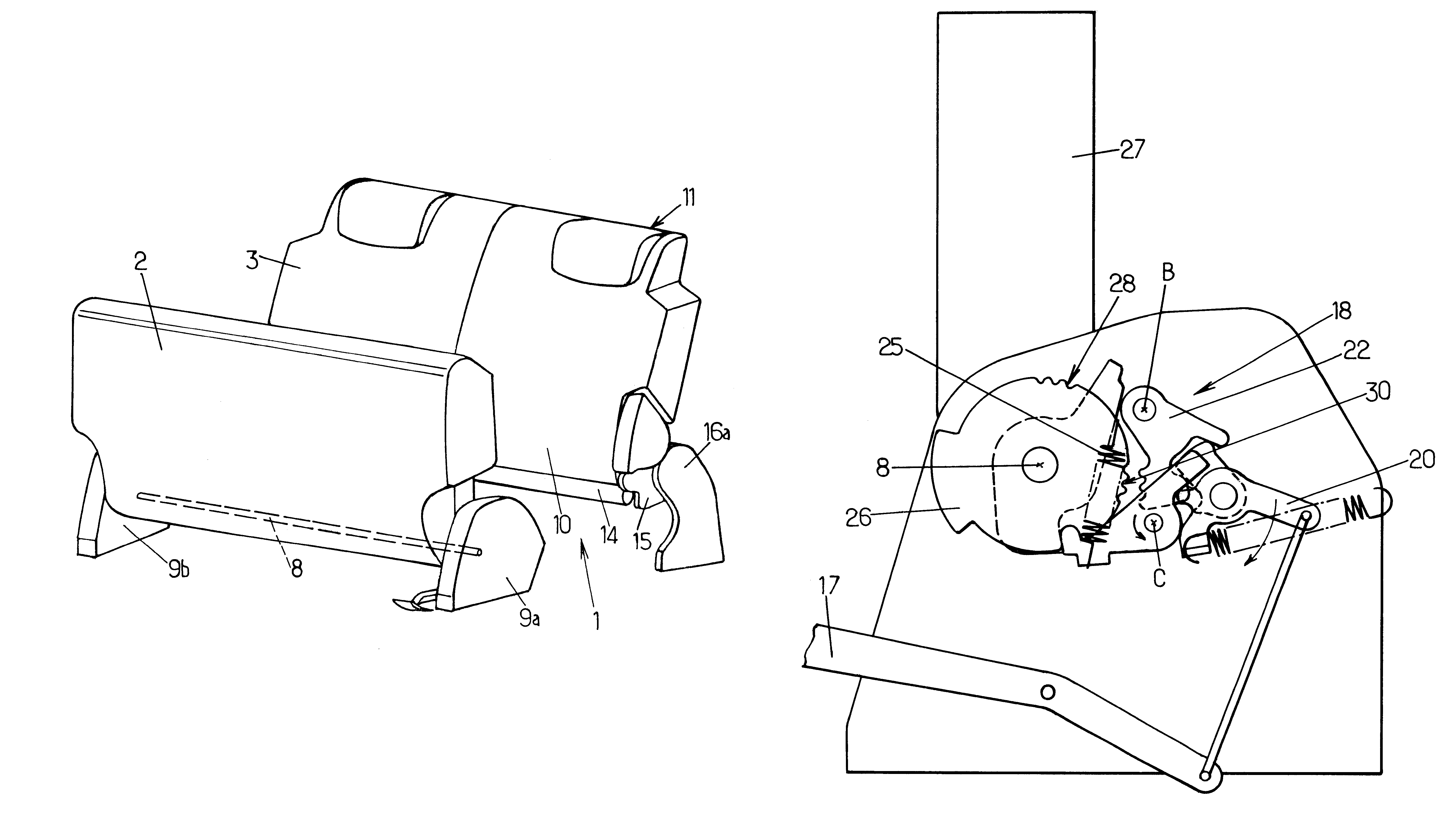 Motor vehicle seat