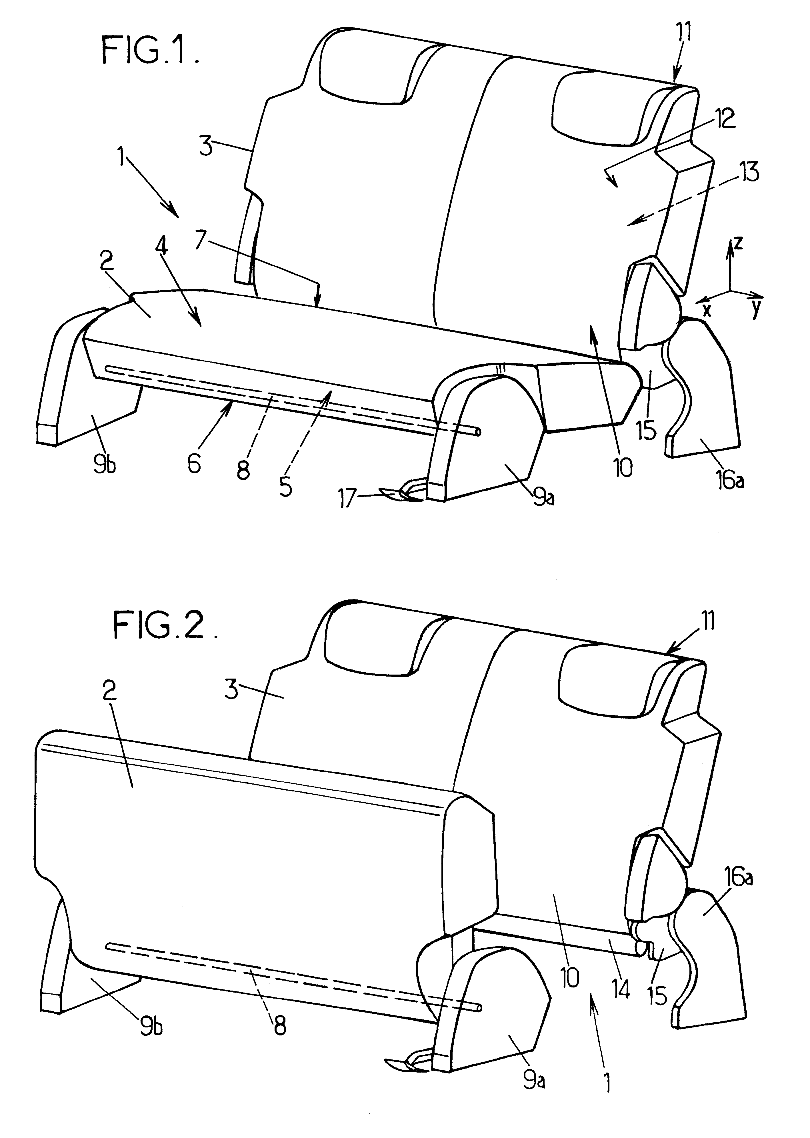 Motor vehicle seat