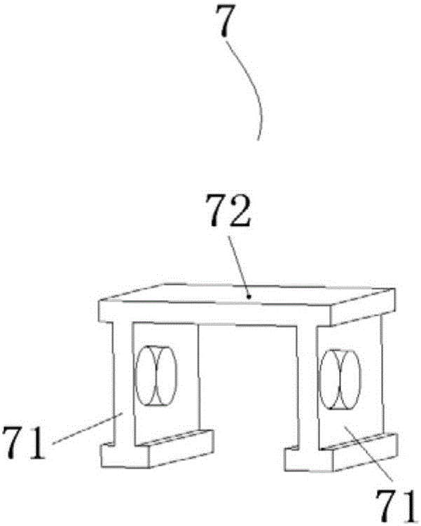 Walking mechanism of bridge detection vehicle and bridge detection vehicle