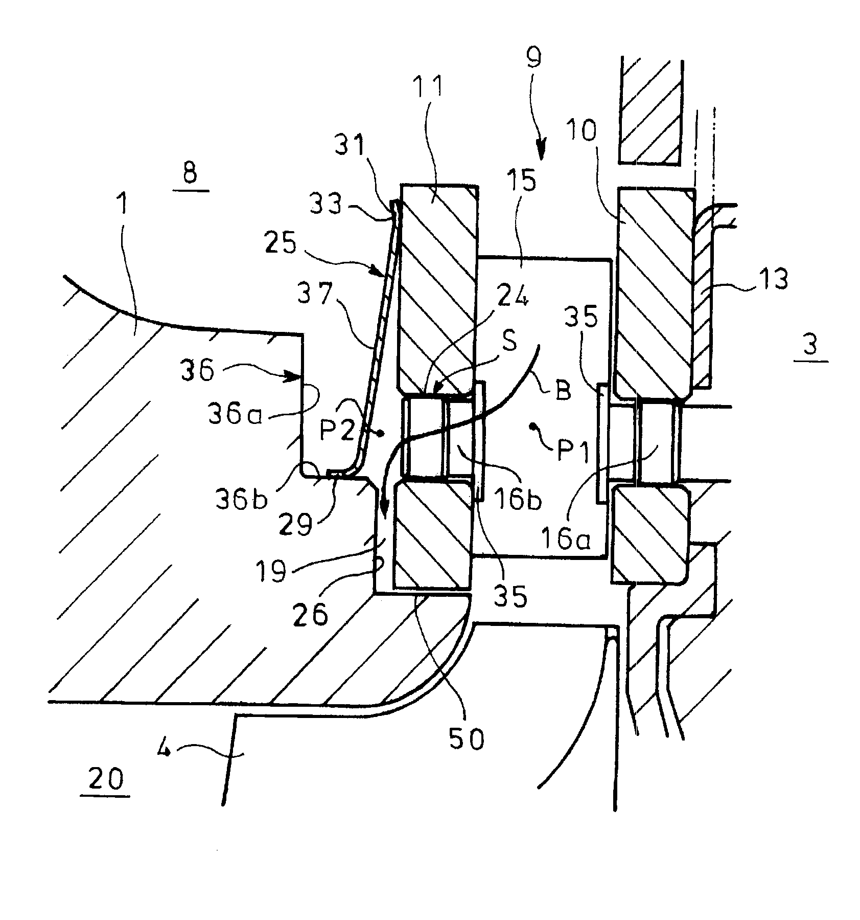 Variable geometry turbocharger