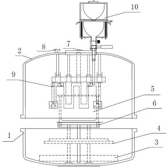 N type polycrystalline ingot casting equipment and process for preparing N type polycrystalline ingot