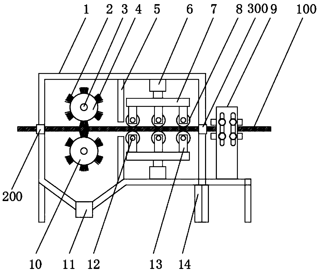 Production process of chemical fabric with good air permeability