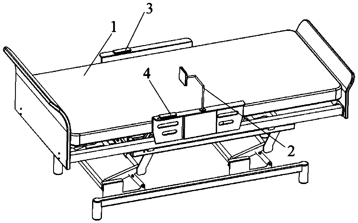 A multifunctional nursing bed