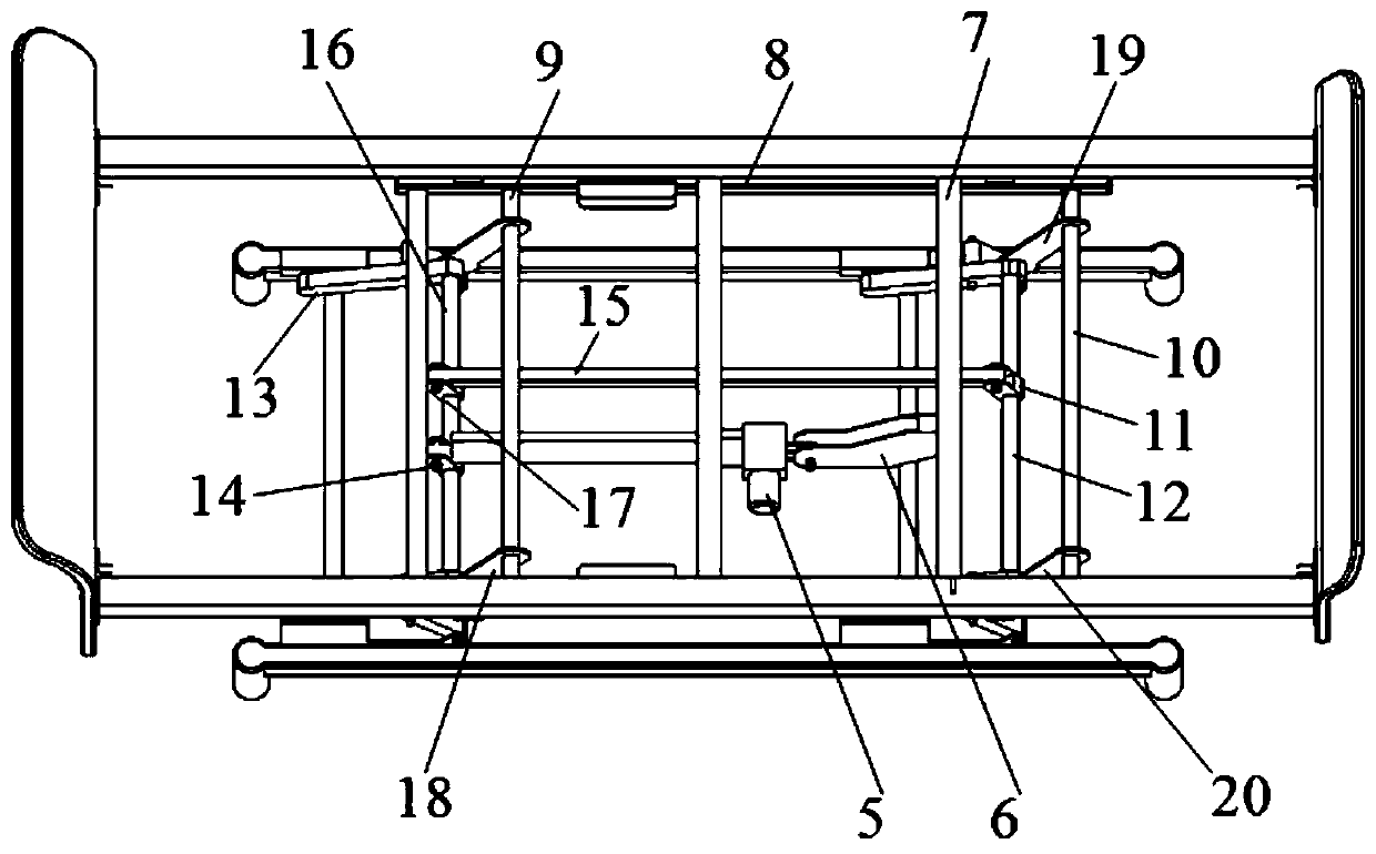 A multifunctional nursing bed