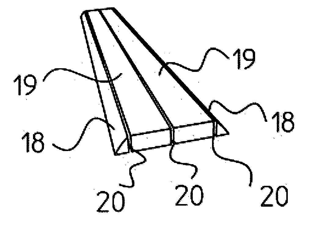 Method of manufacturing edge glued laminated panels and edge glued laminated panels manufactured according to said method